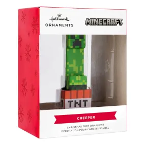 Minecraft Creeper on TNT Block Ornament