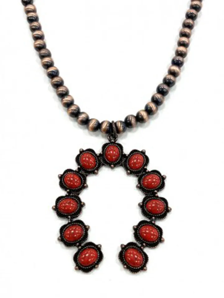 Montana West Red Copper Necklace