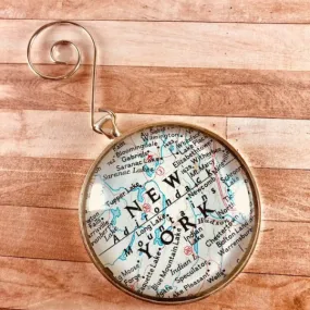 New York State Christmas Ornament