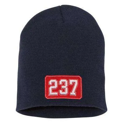 Number Shield Design, Firefighter Beanie