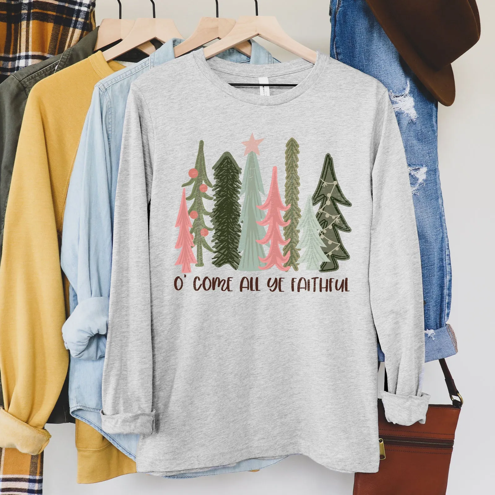 O Come All Ye Faithful Long Sleeve