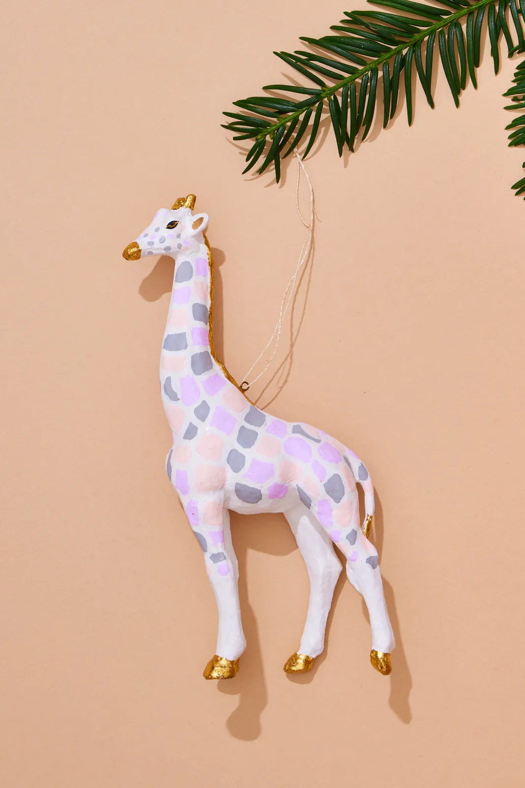 Pastel Giraffe Ornament