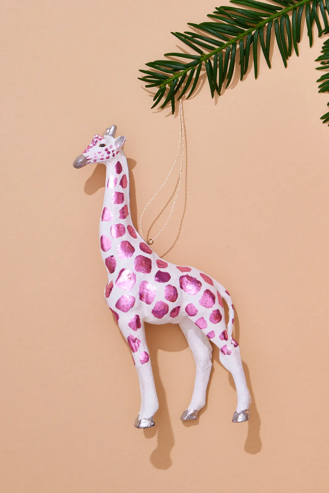 Pastel Giraffe Ornament