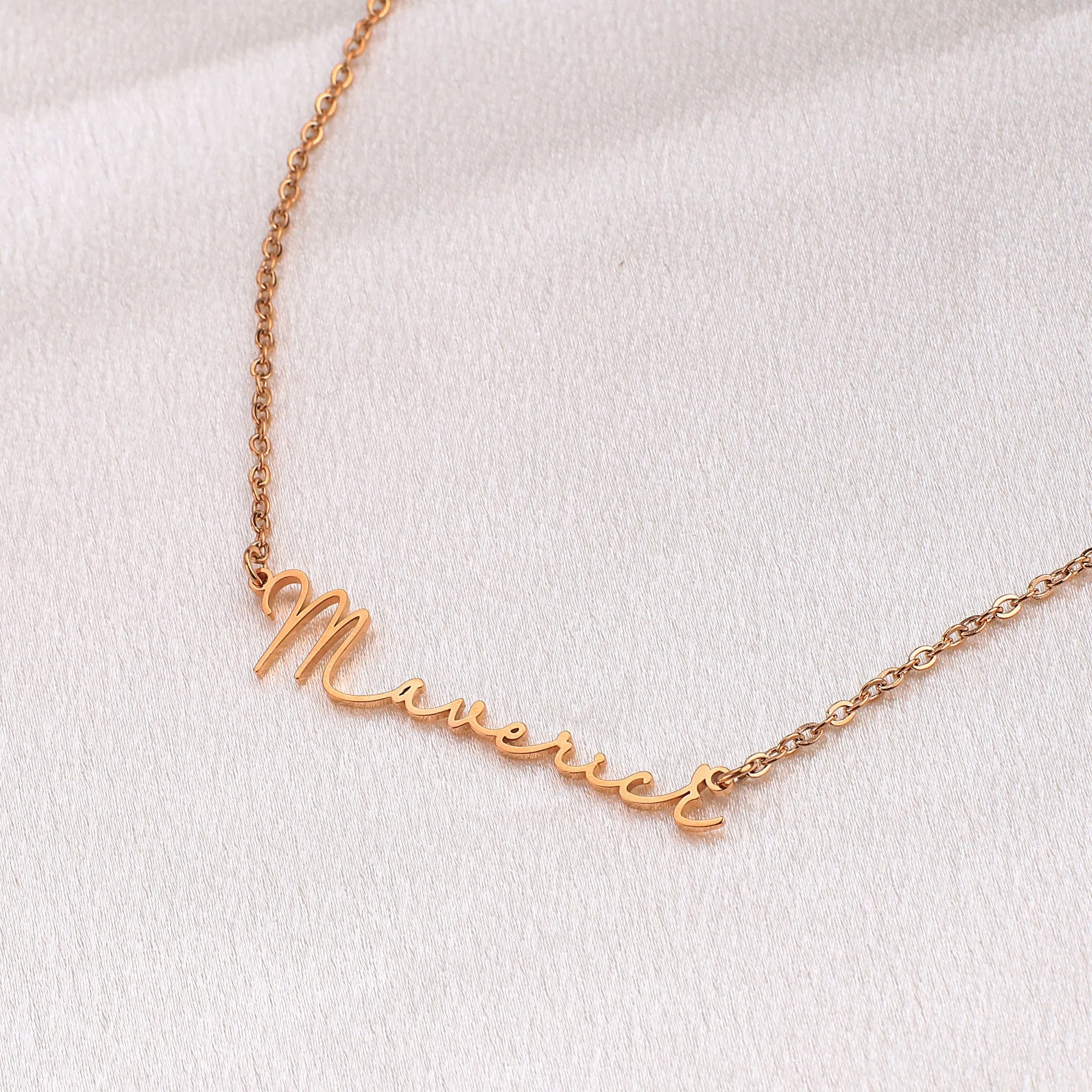 Personalized Signature Necklace