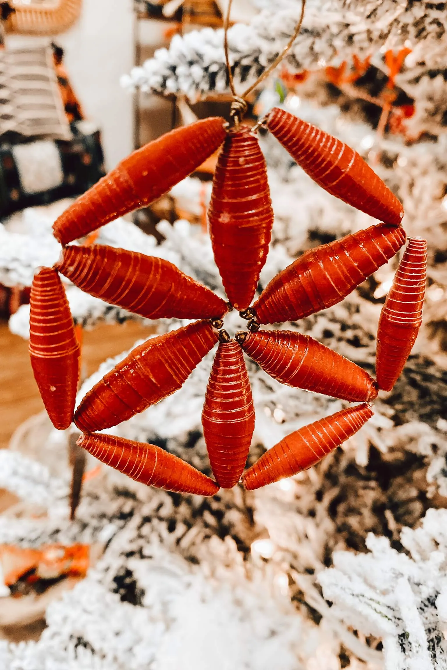 Poinsettia Ornament