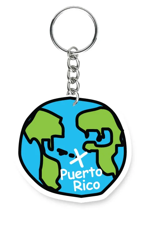 Puerto Rico Globe