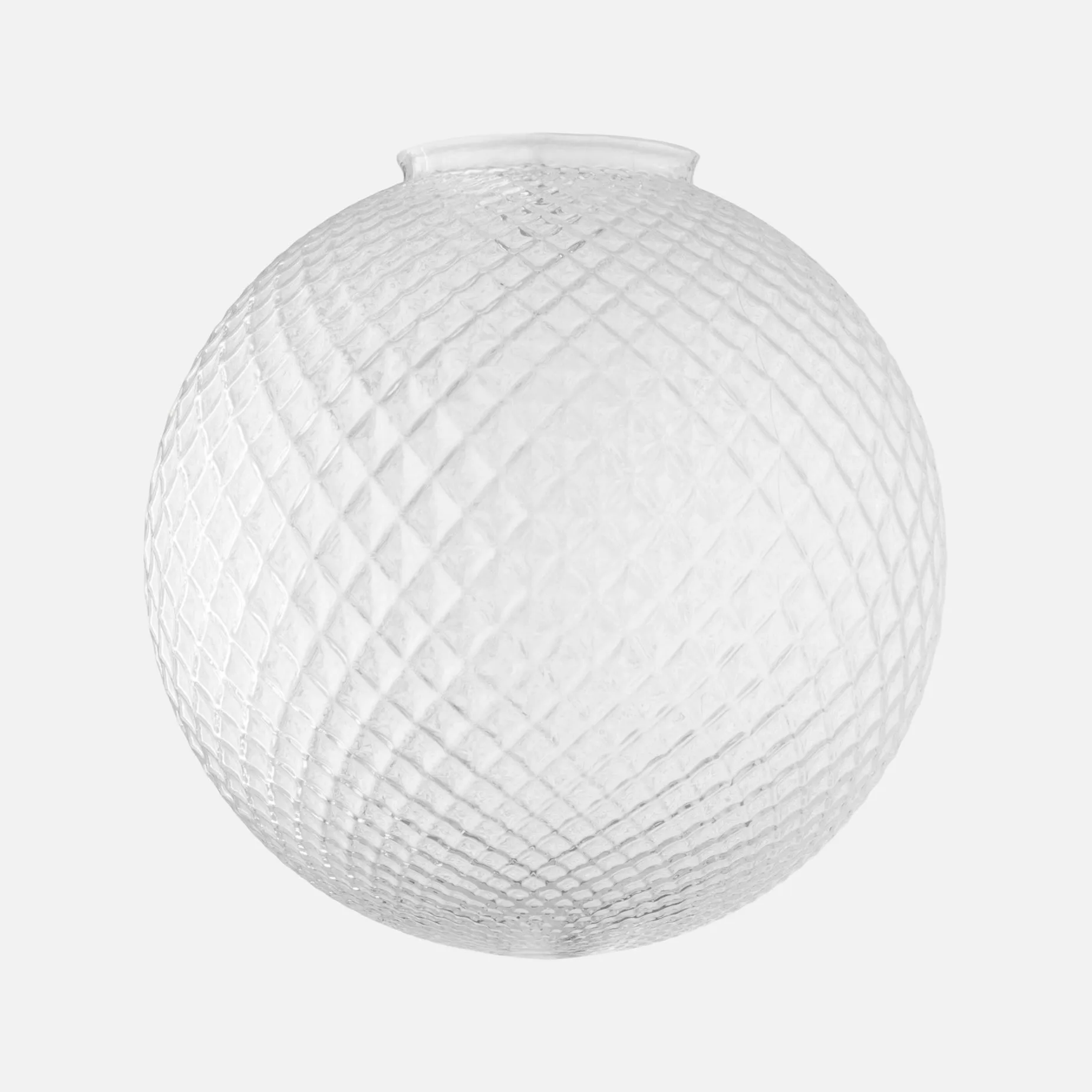 Quilted Globe Shade