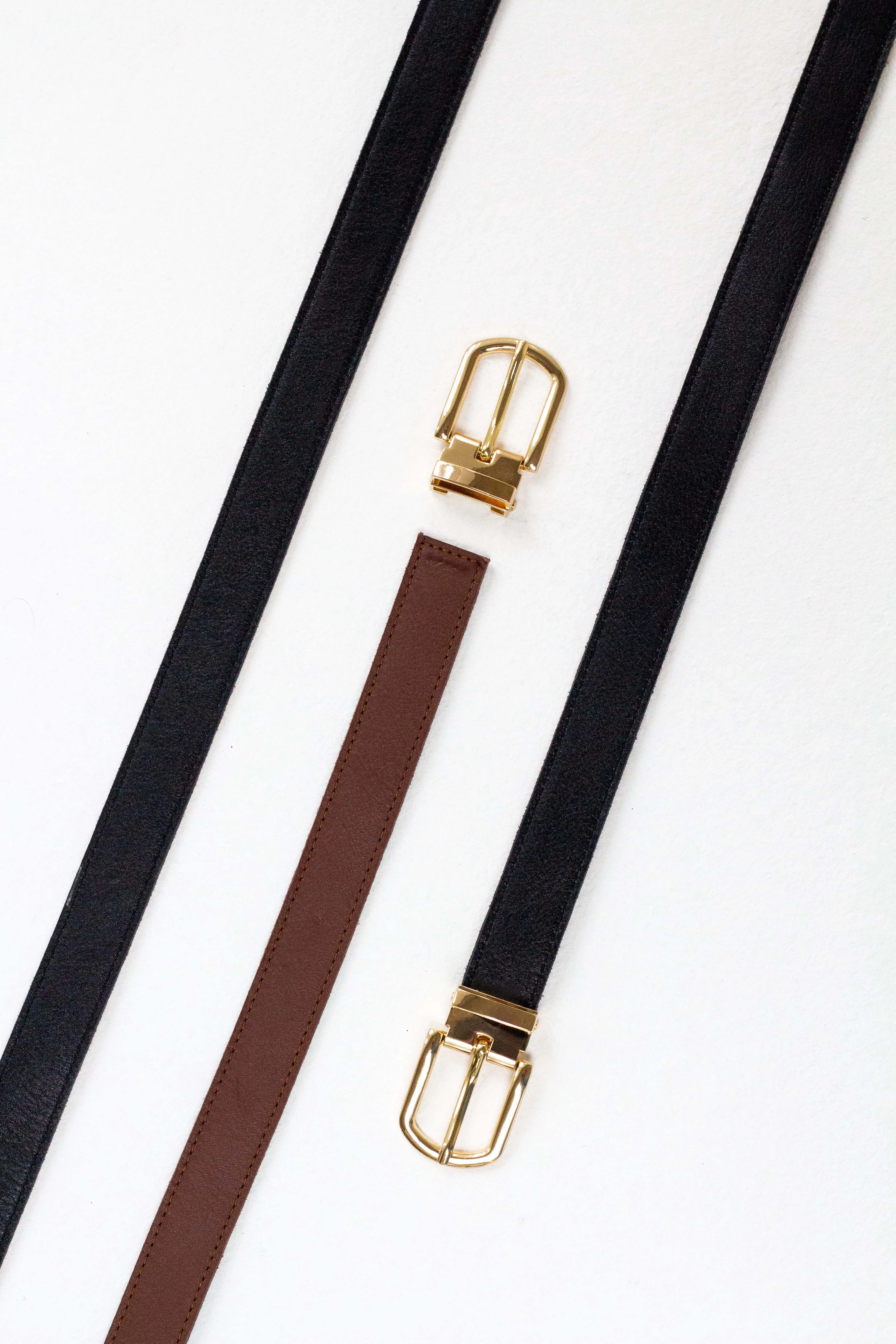 Reversible Belt | Black and Toffee