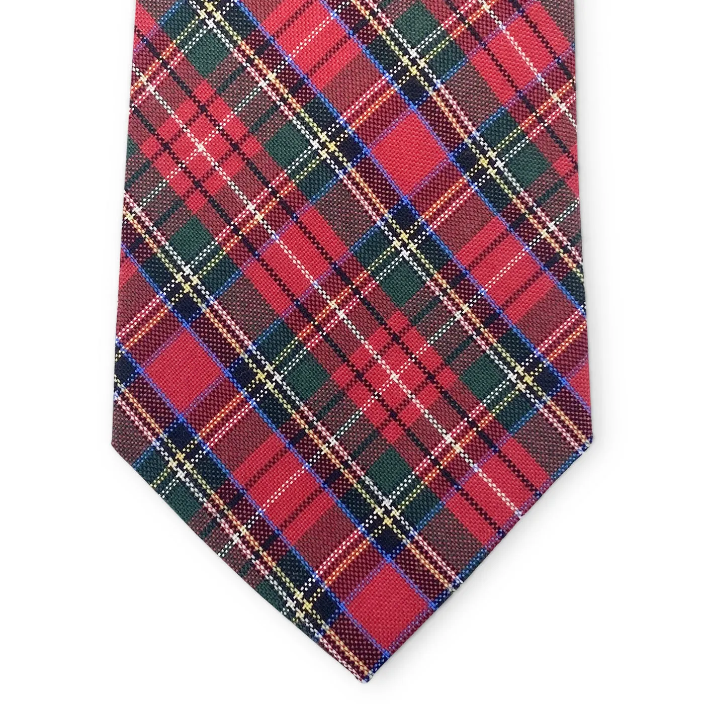 Royal Stewart Tie Prince of Wales Plaid