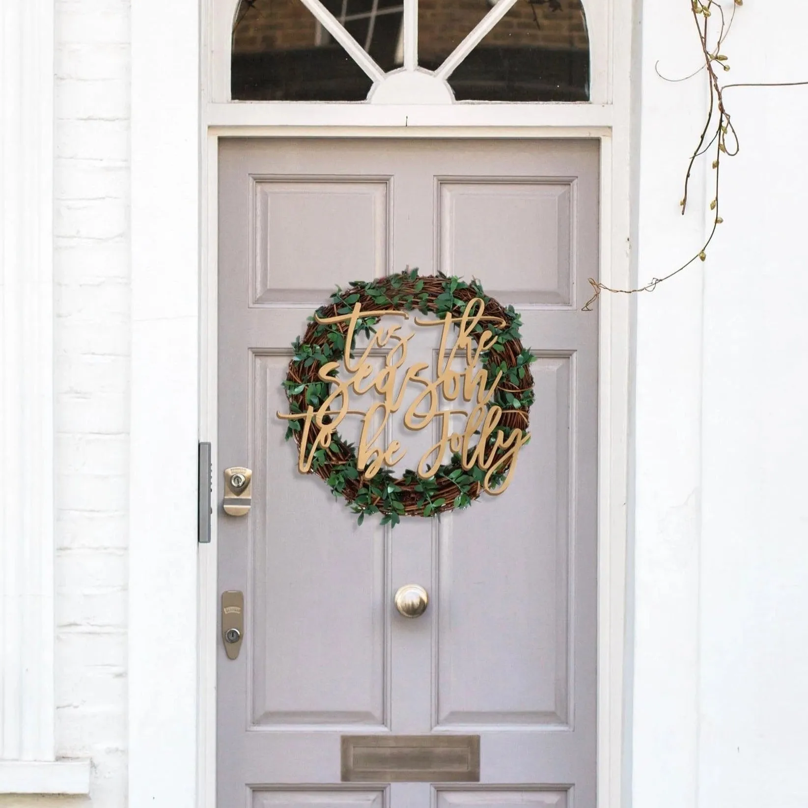 Rustic Christmas Wreath