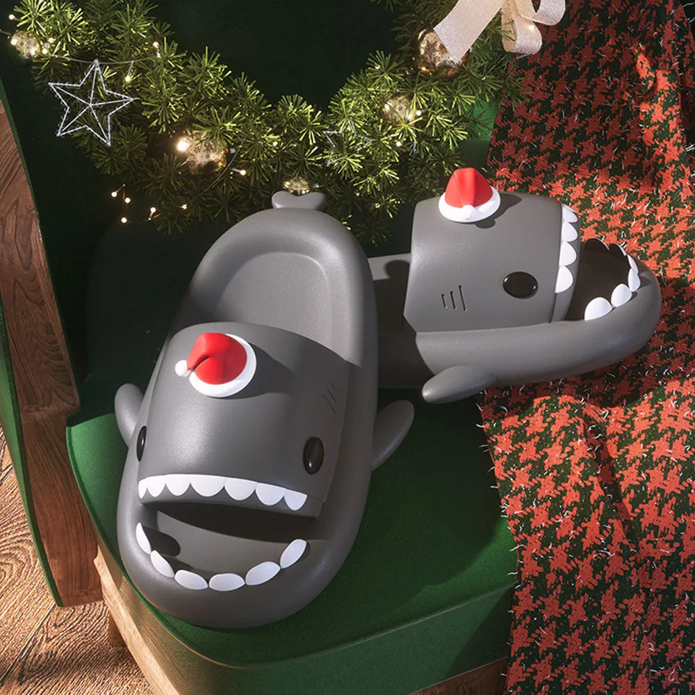 Sharkicks Basic - Santa Shark Slides