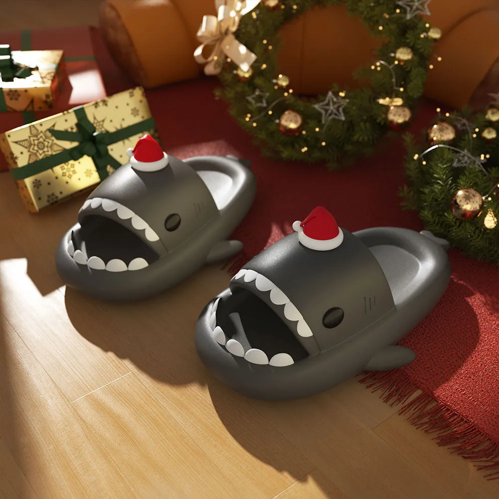 Sharkicks Basic - Santa Shark Slides