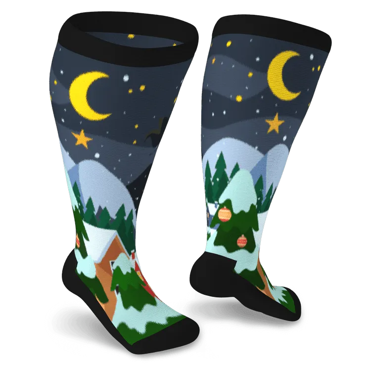 Silent Night Non-Binding Diabetic Socks