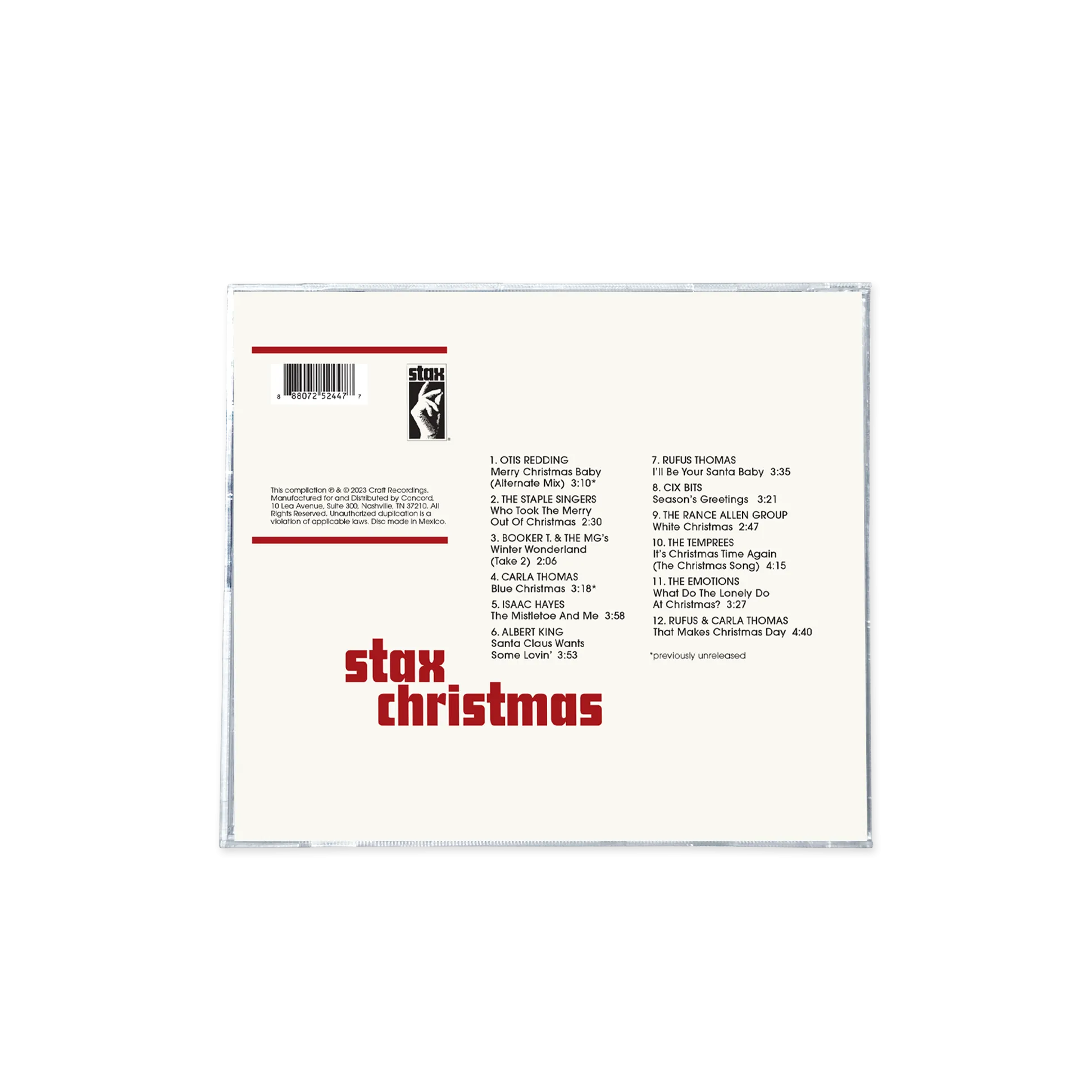 Stax Christmas - CD