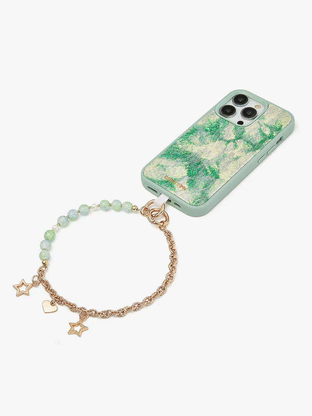 Stunning Phone Case Wrist Strap with Double Ring