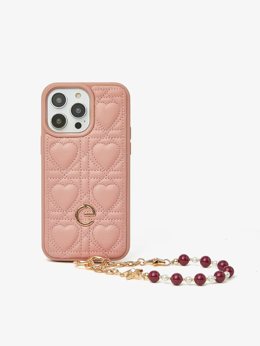 Stunning Phone Case Wrist Strap with Double Ring