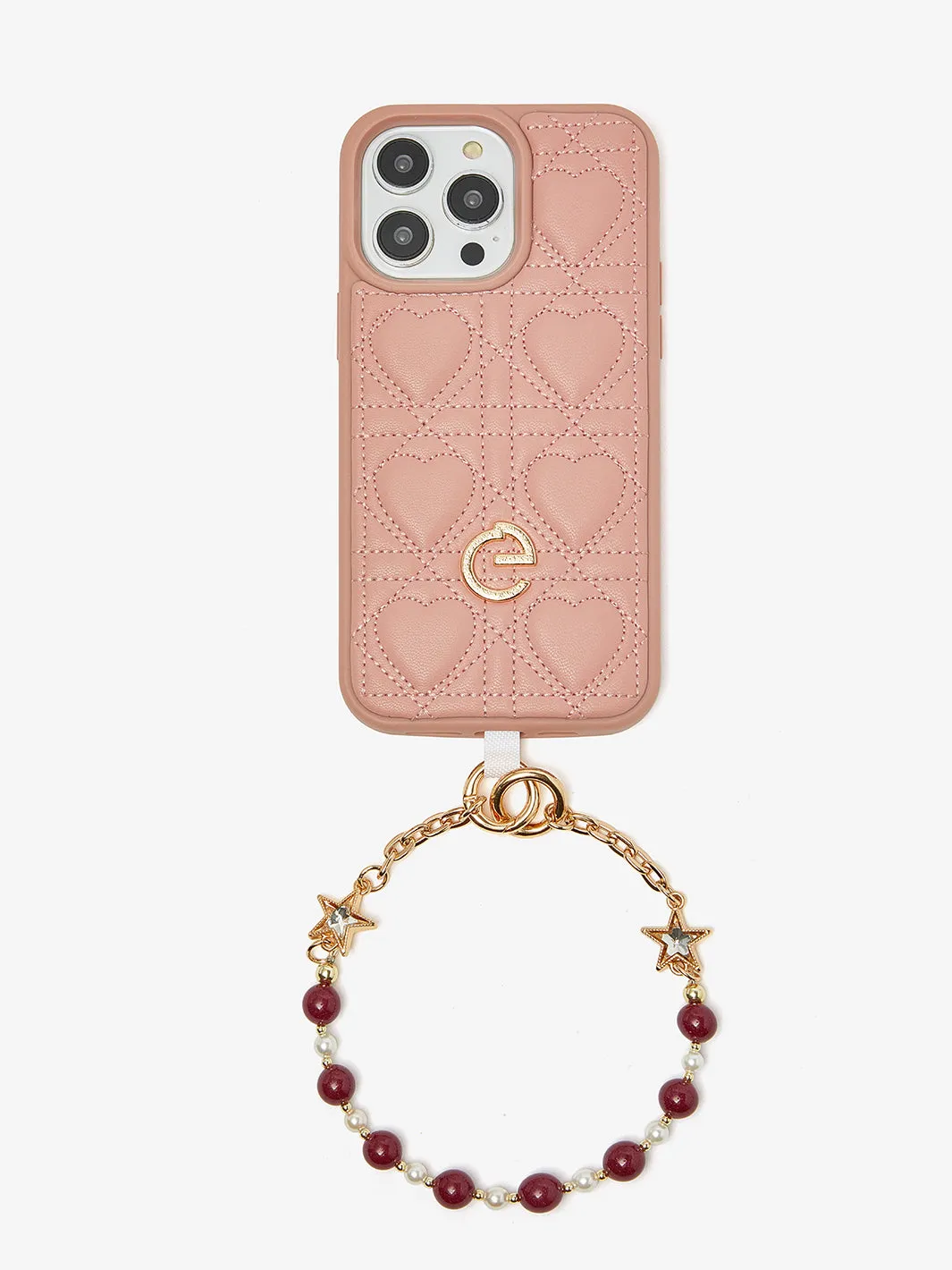 Stunning Phone Case Wrist Strap with Double Ring