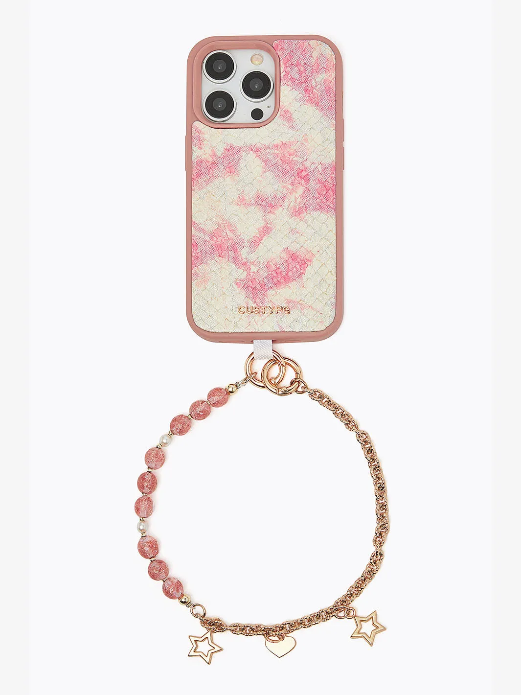 Stunning Phone Case Wrist Strap with Double Ring