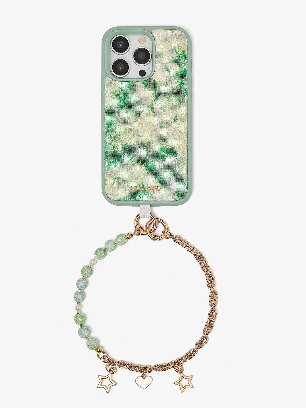 Stunning Phone Case Wrist Strap with Double Ring