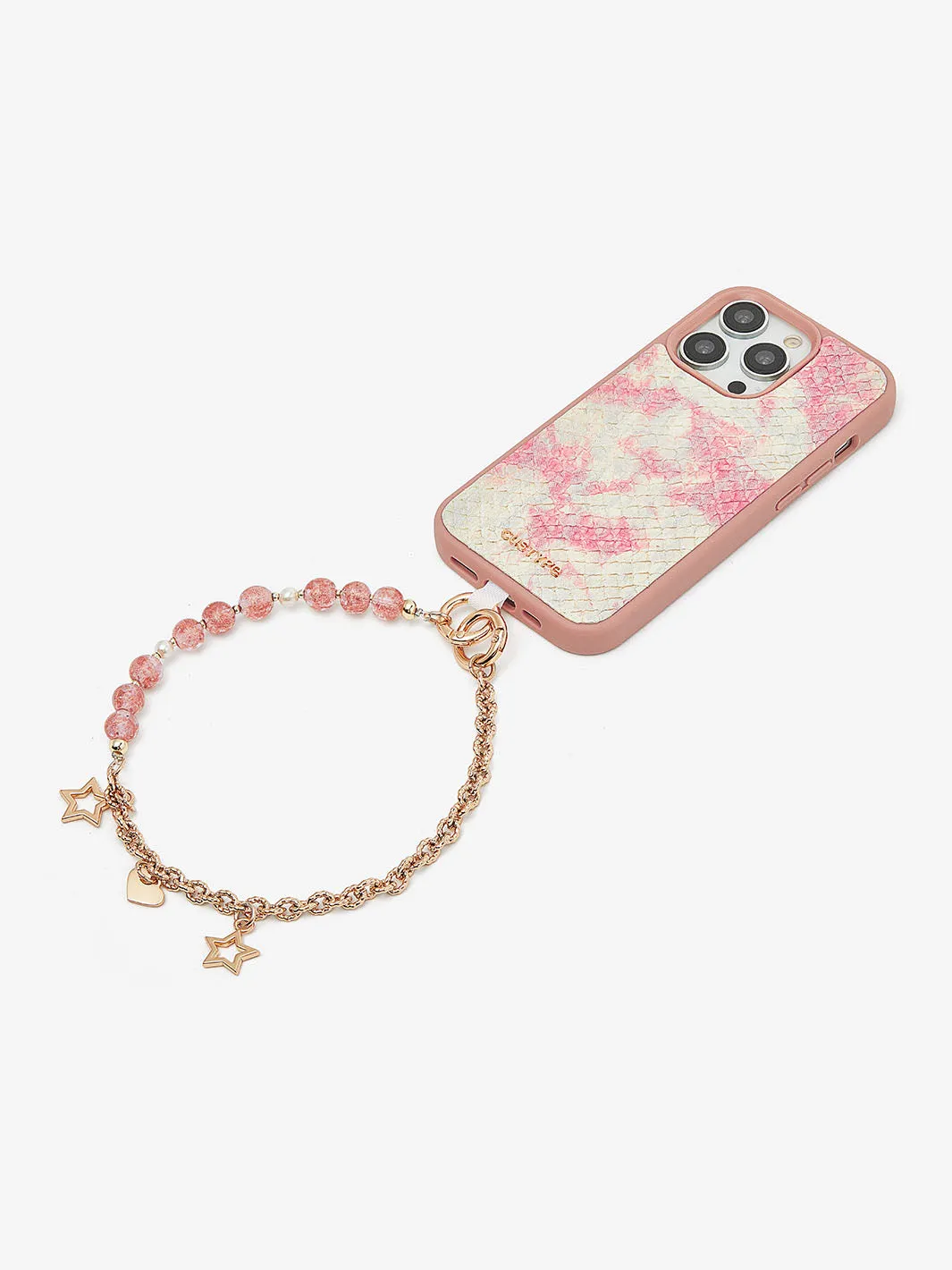 Stunning Phone Case Wrist Strap with Double Ring