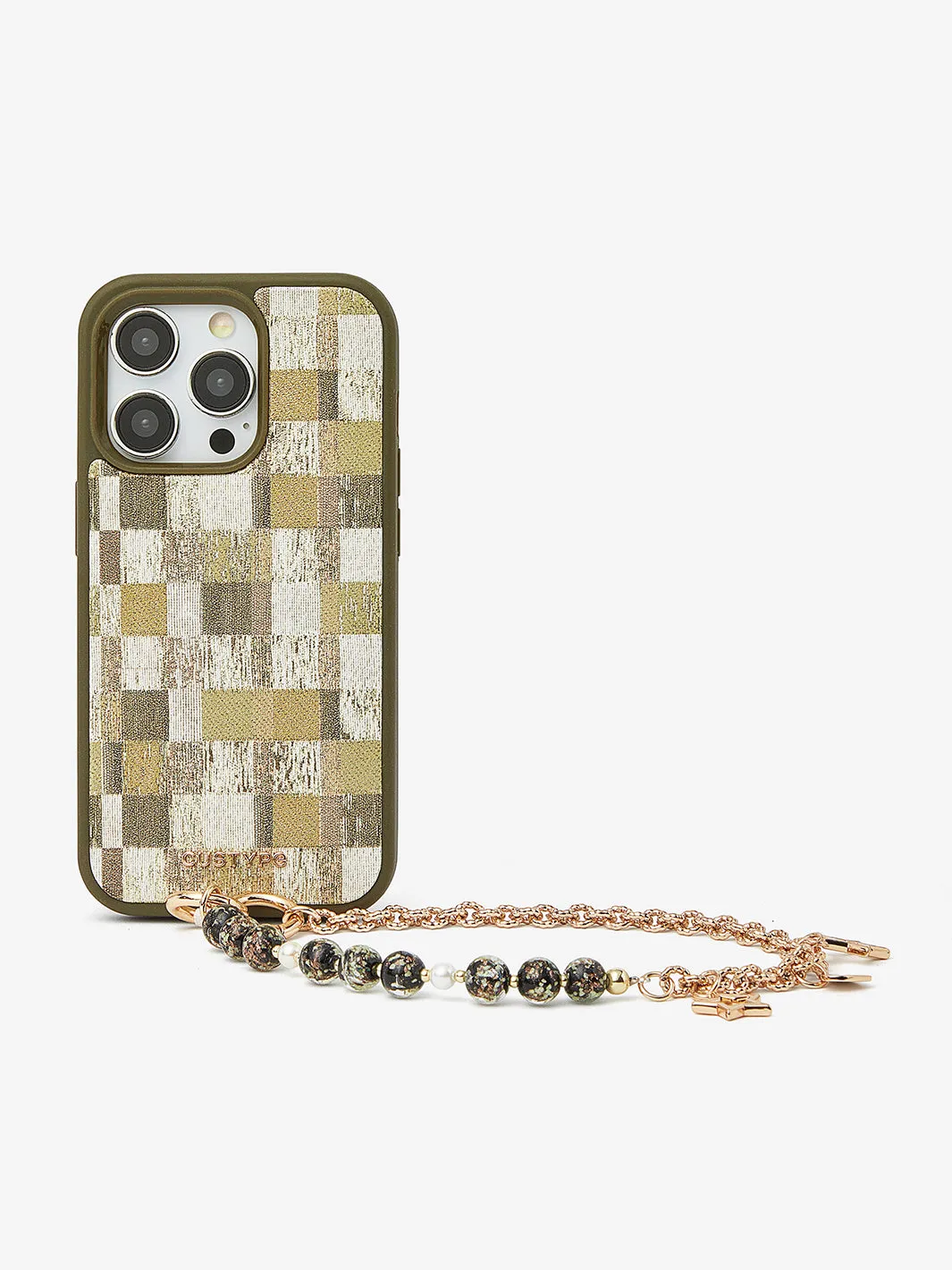 Stunning Phone Case Wrist Strap with Double Ring