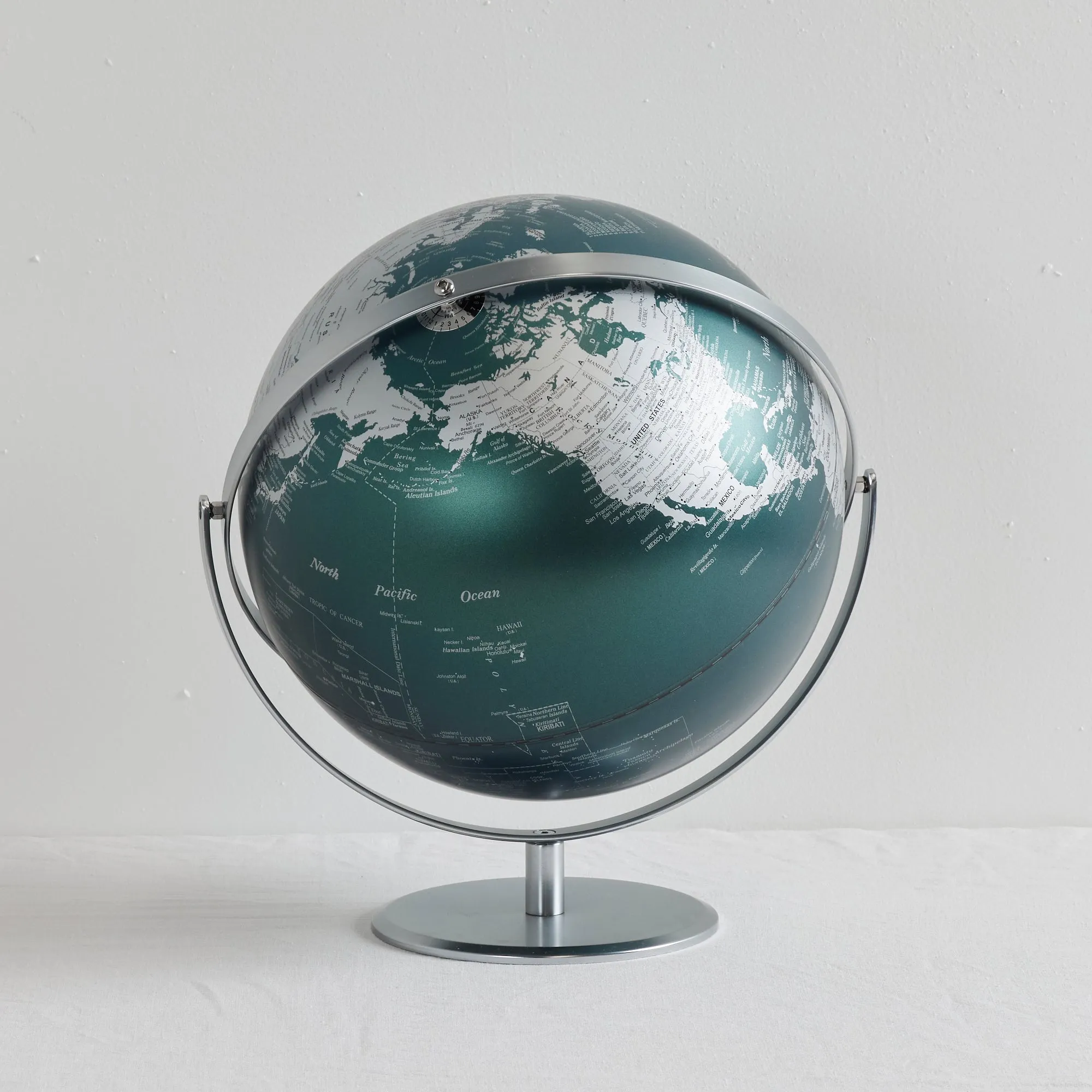 Terra Globe - Green/Silver