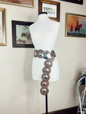 The Leather Concho Belt