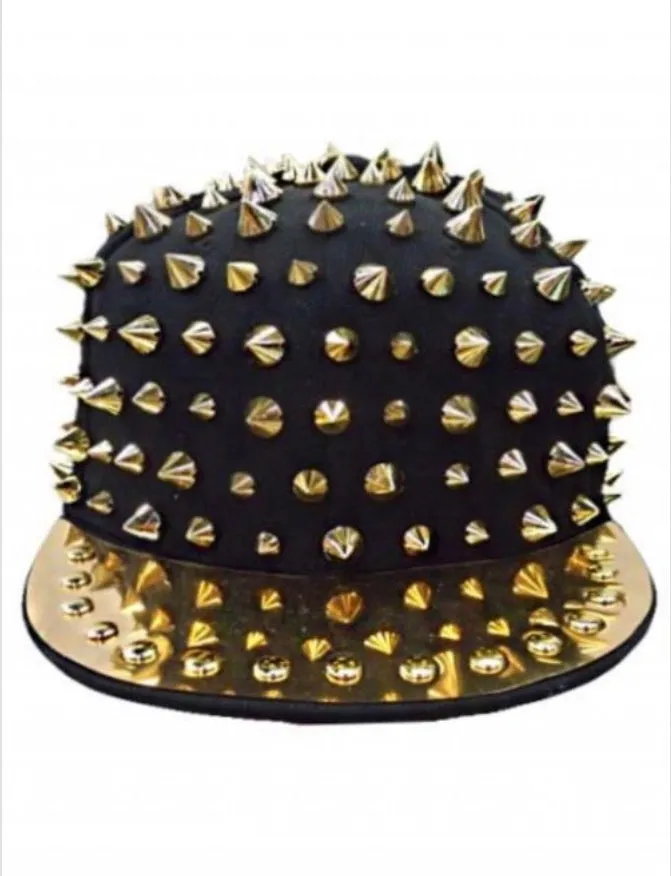 UNISEX GOTHIC SPIKED CAP HAT