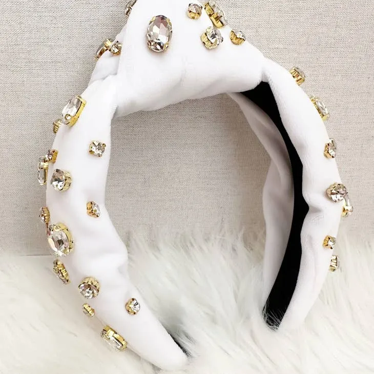 White Diamonds Headband