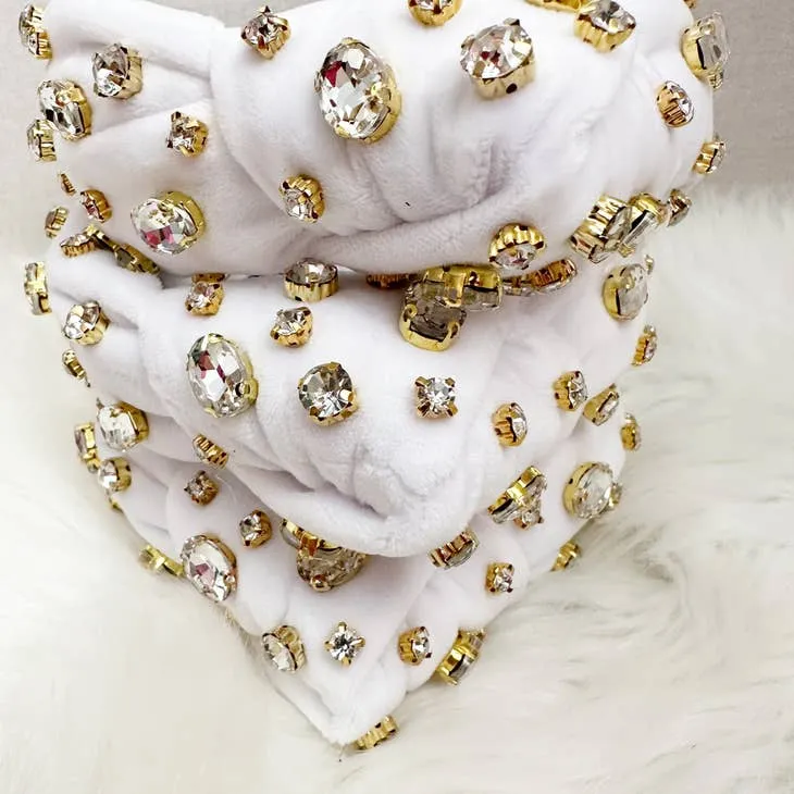 White Diamonds Headband