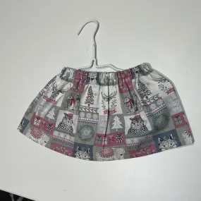 Winter animals skirt 0-3m